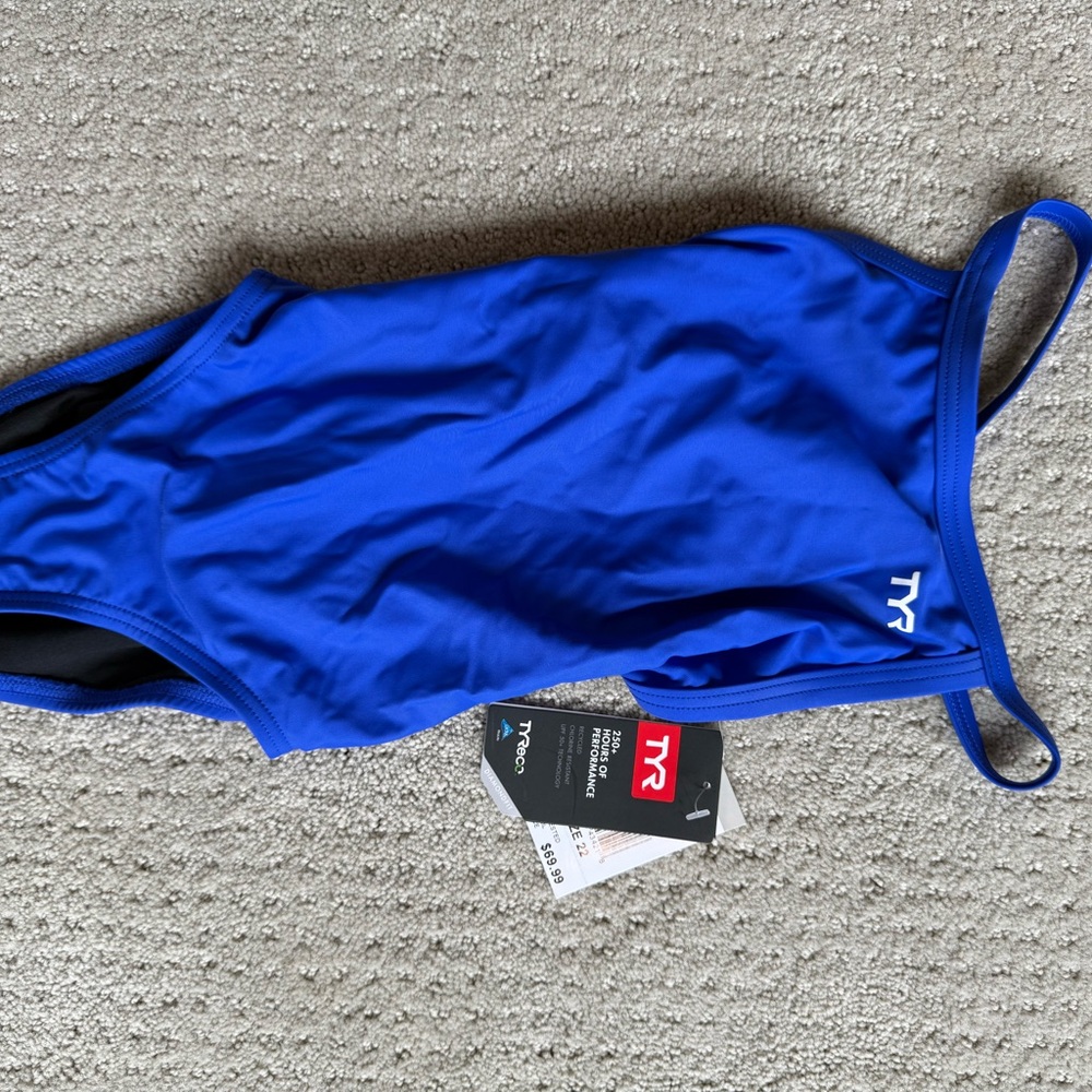 TYR Vibrant Blue Athletic Swimsuit
